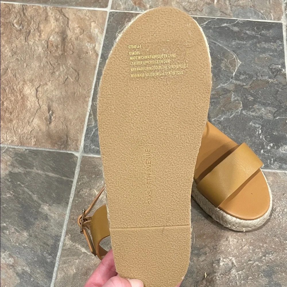 Saks Fifth Avenue stylish espadrille